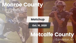 Matchup: Monroe County vs. Metcalfe County  2020