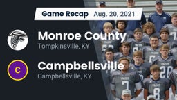 Recap: Monroe County  vs. Campbellsville  2021