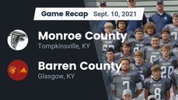 Recap: Monroe County  vs. Barren County  2021