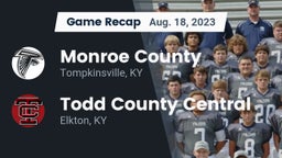 Recap: Monroe County  vs. Todd County Central  2023