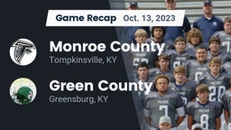 Recap: Monroe County  vs. Green County  2023
