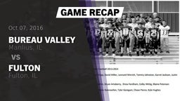 Recap: Bureau Valley  vs. Fulton  2016