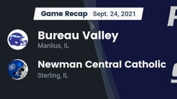 Recap: Bureau Valley  vs. Newman Central Catholic  2021
