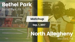 Matchup: Bethel Park vs. North Allegheny  2017