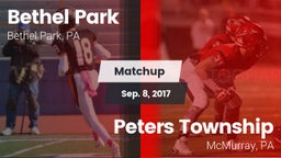 Matchup: Bethel Park vs. Peters Township  2017