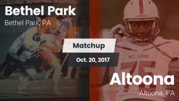Matchup: Bethel Park vs. Altoona  2017