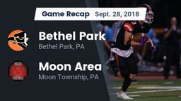 Recap: Bethel Park  vs. Moon Area  2018