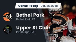 Recap: Bethel Park  vs. Upper St Clair 2018