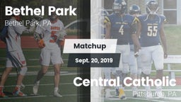 Matchup: Bethel Park vs. Central Catholic  2019