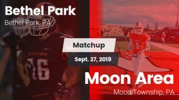 Matchup: Bethel Park vs. Moon Area  2019