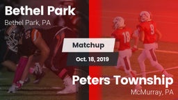 Matchup: Bethel Park vs. Peters Township  2019