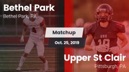 Matchup: Bethel Park vs. Upper St Clair 2019