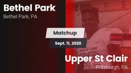 Matchup: Bethel Park vs. Upper St Clair 2020