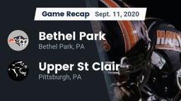Recap: Bethel Park  vs. Upper St Clair 2020