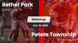 Matchup: Bethel Park vs. Peters Township  2020