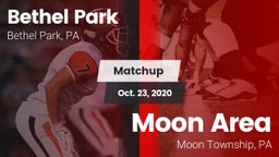 Matchup: Bethel Park vs. Moon Area  2020