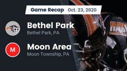 Recap: Bethel Park  vs. Moon Area  2020