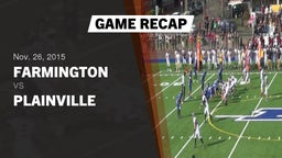 Recap: Farmington  vs. Plainville 2015