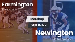 Matchup: Farmington vs. Newington  2017