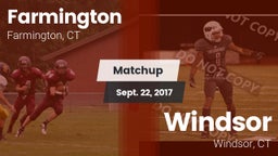 Matchup: Farmington vs. Windsor  2017