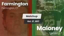Matchup: Farmington vs. Maloney  2017