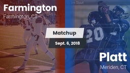 Matchup: Farmington vs. Platt  2018