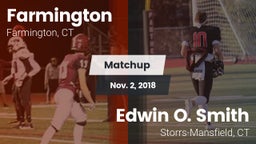 Matchup: Farmington vs. Edwin O. Smith  2018