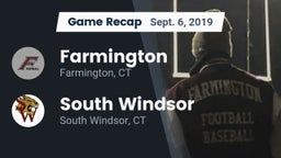 Recap: Farmington  vs. South Windsor  2019