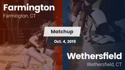Matchup: Farmington vs. Wethersfield  2019
