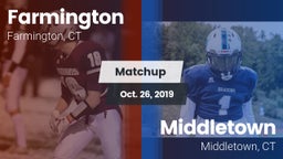 Matchup: Farmington vs. Middletown  2019