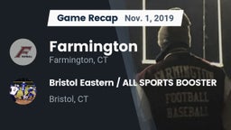 Recap: Farmington  vs. Bristol Eastern  / ALL SPORTS BOOSTER 2019