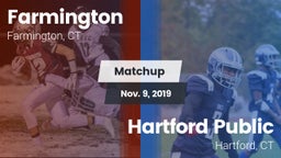 Matchup: Farmington vs. Hartford Public  2019