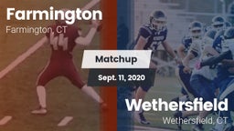 Matchup: Farmington vs. Wethersfield  2020