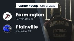 Recap: Farmington  vs. Plainville  2020