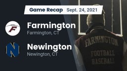 Recap: Farmington  vs. Newington  2021