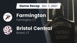 Recap: Farmington  vs. Bristol Central  2021