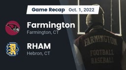 Recap: Farmington  vs. RHAM  2022