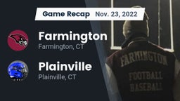 Recap: Farmington  vs. Plainville  2022