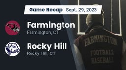 Recap: Farmington  vs. Rocky Hill  2023