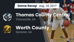 Recap: Thomas County Central  vs. Worth County  2017