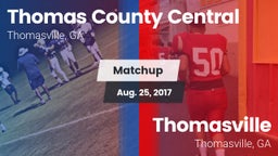 Matchup: Thomas County Centra vs. Thomasville  2017