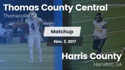 Matchup: Thomas County Centra vs. Harris County  2017