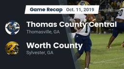 Recap: Thomas County Central  vs. Worth County  2019