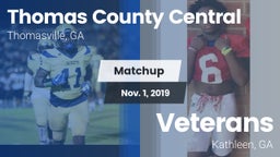 Matchup: Thomas County Centra vs. Veterans  2019