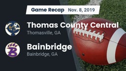 Recap: Thomas County Central  vs. Bainbridge  2019