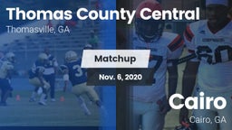Matchup: Thomas County Centra vs. Cairo  2020
