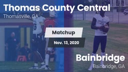 Matchup: Thomas County Centra vs. Bainbridge  2020