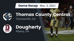 Recap: Thomas County Central  vs. Dougherty  2021