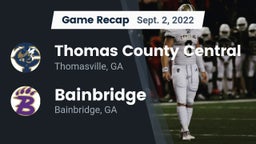 Recap: Thomas County Central  vs. Bainbridge  2022