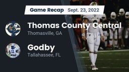 Recap: Thomas County Central  vs. Godby  2022